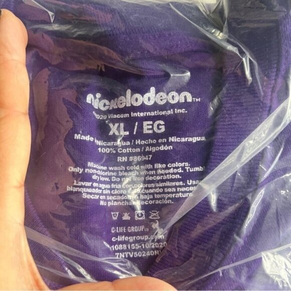Fashion Nova - Ladies, Nickelodeon LS Top - Purple. Size: XL. NIB - Picture 3 of 10
